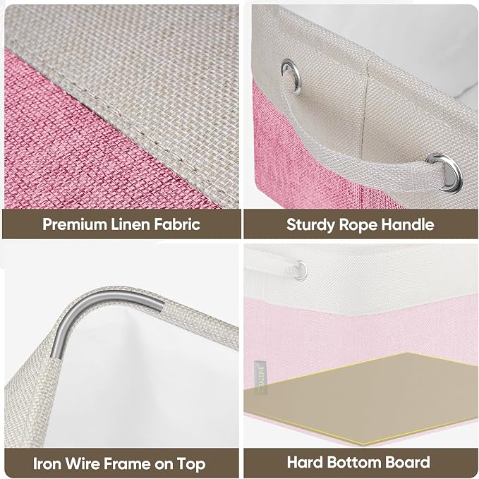 BALEINE 4 Pack Fabric Storage Bins - Image 9
