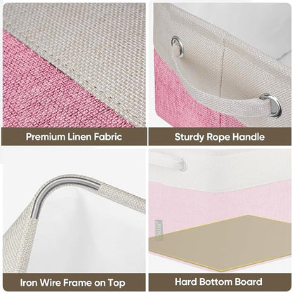 BALEINE 4 Pack Fabric Storage Bins - Image 4