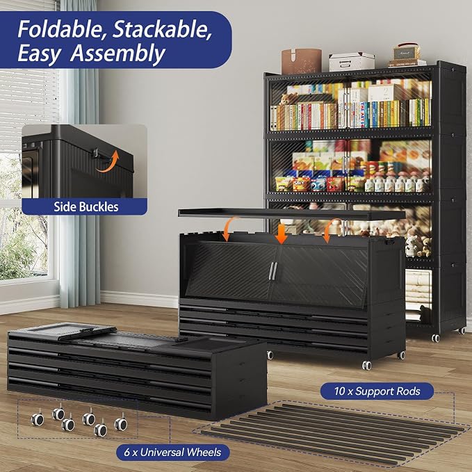 240 Gallon Extra Large Collapsible Storage Bin - Image 5