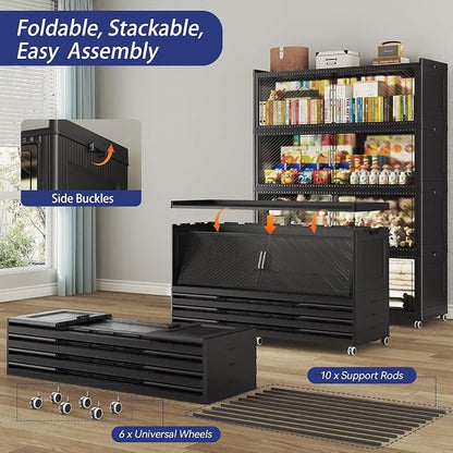 240 Gallon Extra Large Collapsible Storage Bin - Image 5