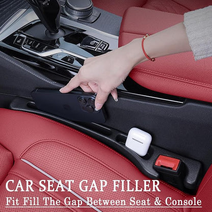 Car Seat Gap Filler, car in between seat catcher 2-Pack No-Drop Seat Side Gap - Image 2