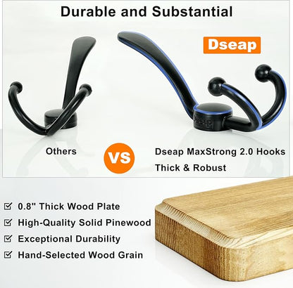 Dseap Coat Rack Wall Mounted - Image 4