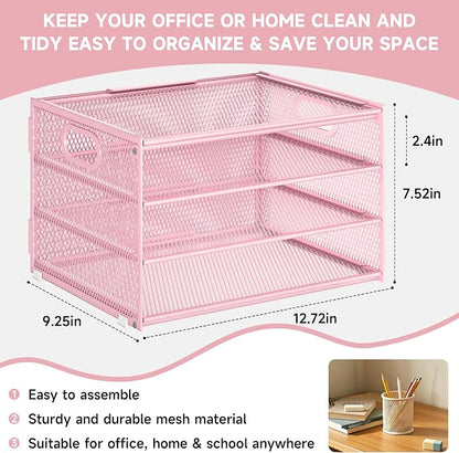 Subekyu Paper Letter Tray Organizer - Image 6