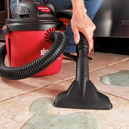 Shop-Vac 2.5 Gallon 2.5 Peak HP Wet/Dry Vacuum, Portable Compact Shop Vacuum - Image 8
