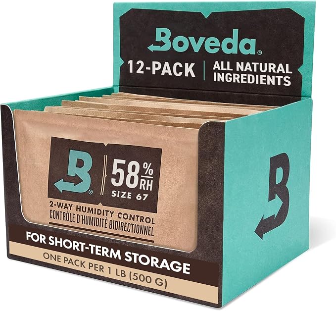 Boveda 58% Two-Way Humidity Control Packs by Boveda