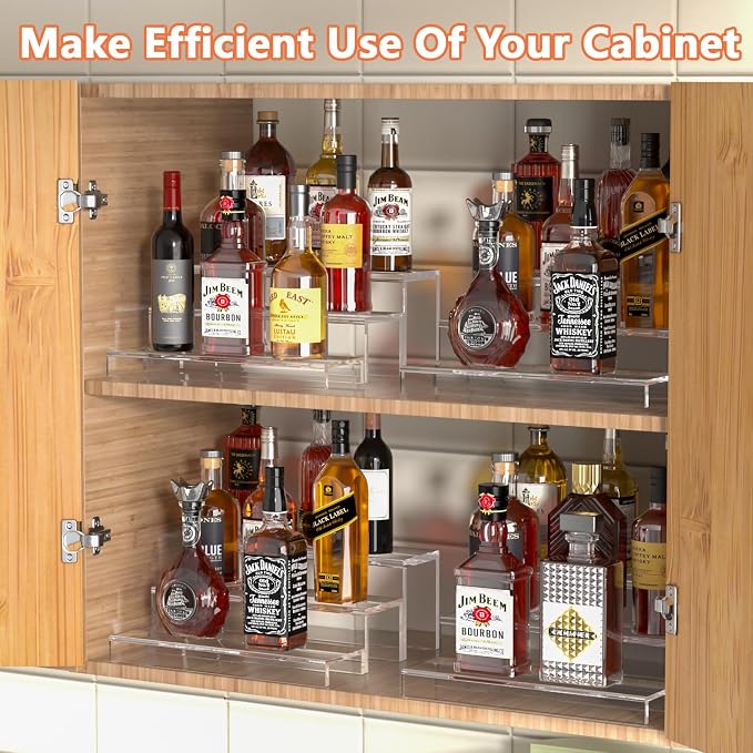 3 Tiers Bar Shelves for Liquor Bottles - Image 5