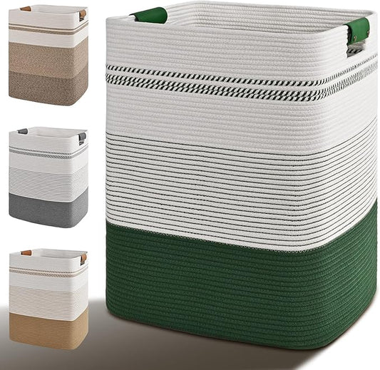 Laundry Hamper, 85L Tall Laundry Basket by Degeyoyo