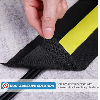 WILLBOND Carpet Cord Cover Cable Protector Floor Cover Cable Protector - Image 4