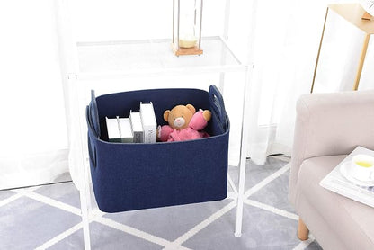 Minoisome Storage Basket Felt Storage Bin Collapsible& Convenient Box Organizer - Image 5