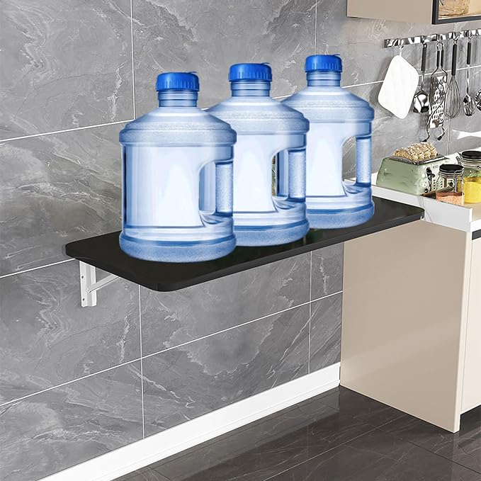 Laundry Room Folding Table, Floating Desk - Image 6