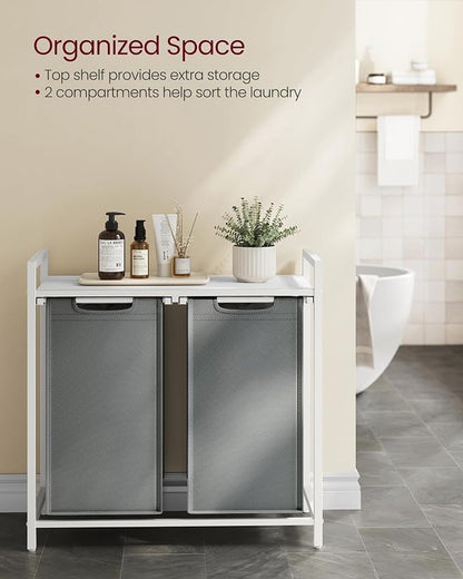 VASAGLE Laundry Hamper, Laundry Basket, Laundry Sorter - Image 3