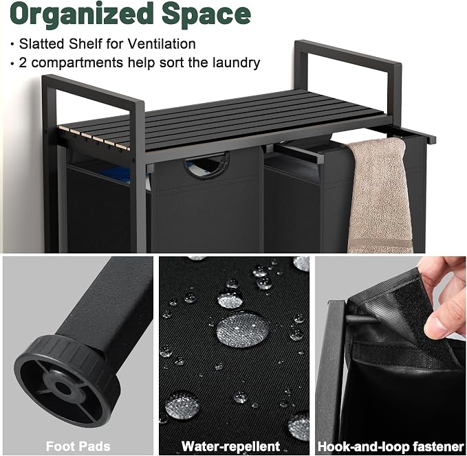 Laundry Hamper, Laundry Sorter - Image 5