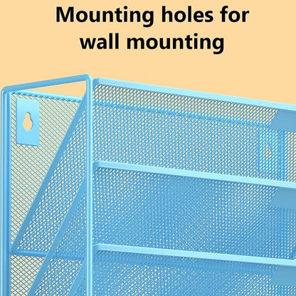 Kuntine.B Wall File Organizer Office Hanging Magazine Holder Wall File Organizer - Image 4