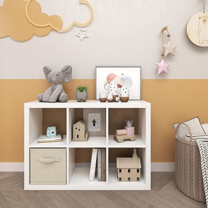 6 Cube Organizer, Cube Storage Shelf - Image 7