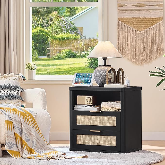 LEYAOYAO Rattan Nightstands - Image 7