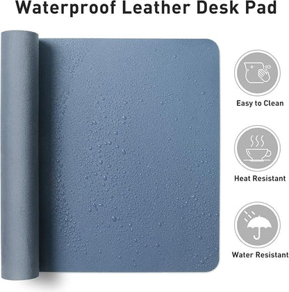 Aothia Leather Desk Pad Protector, Office Desk Mat, Large Mouse Pad, Non-Slip - Image 6