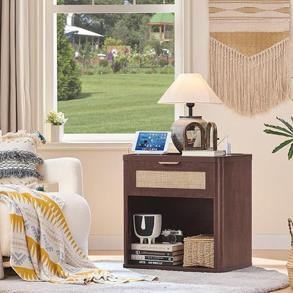 LEYAOYAO Rattan Nightstands Set of 2 - Image 7