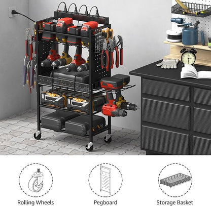 CCCEI Power Tool Organizer Cart - Image 4