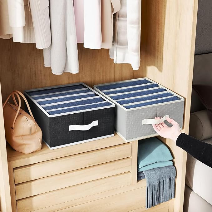 Foldable Closet Organizer with Handles - Image 4