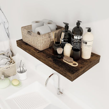 12 Inch Deep Floating Shelves, 24 x 12 Floating Shelf - Image 2