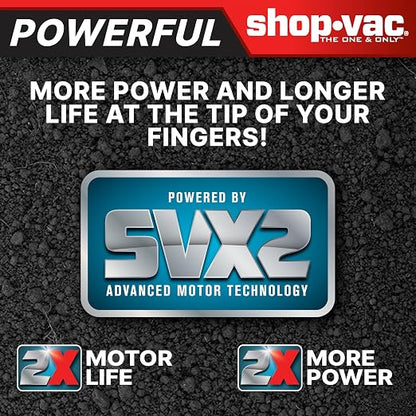 Shop-Vac 5801411 14-Gallon Wet/Dry Shop Vacuum, 5.5 Peak HP, 2.5 Inch Diameter - Image 5