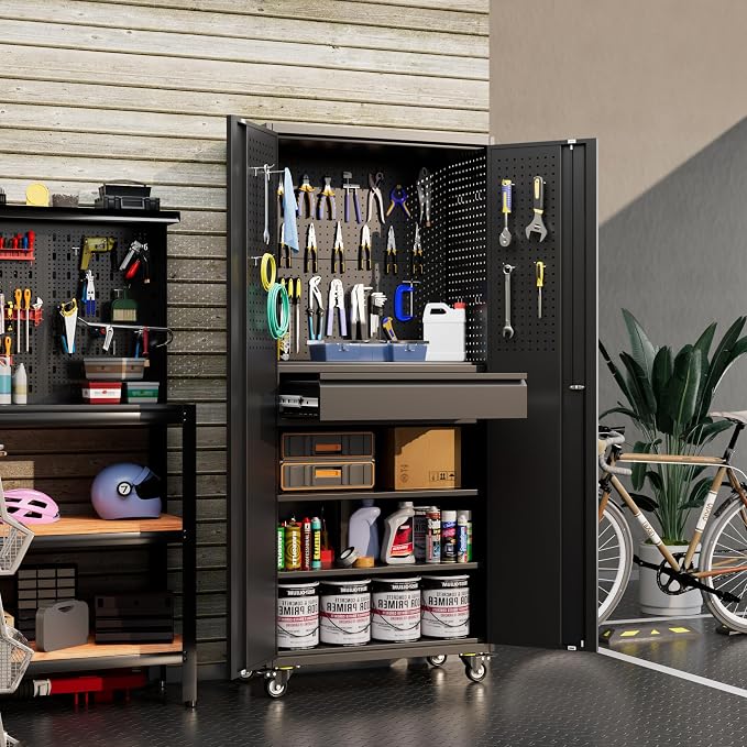 Aobabo Metal Storage Cabinet - Image 8