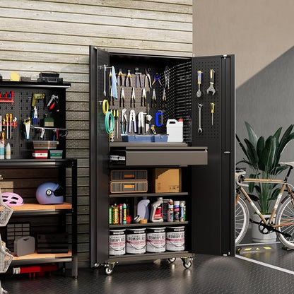Aobabo Metal Storage Cabinet - Image 8