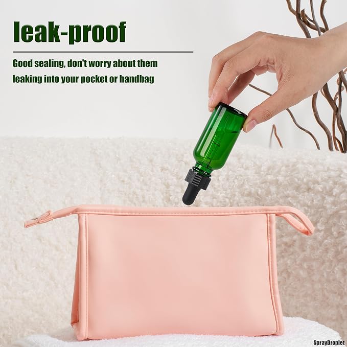 24 Pcs, 1oz Glass Dropper Bottle, Leakproof Tincture Bottles - Image 5
