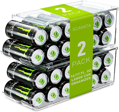 2 Pack Tall Skinny Can Organizer by Tidyyourlife