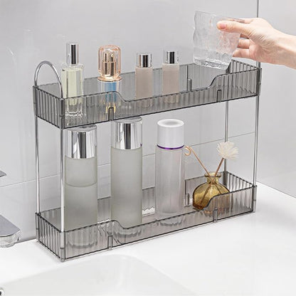 YCIA&DONE 2 Tiers Narrow Vanity Makeup Organizer, Bathroom Organizers - Image 5