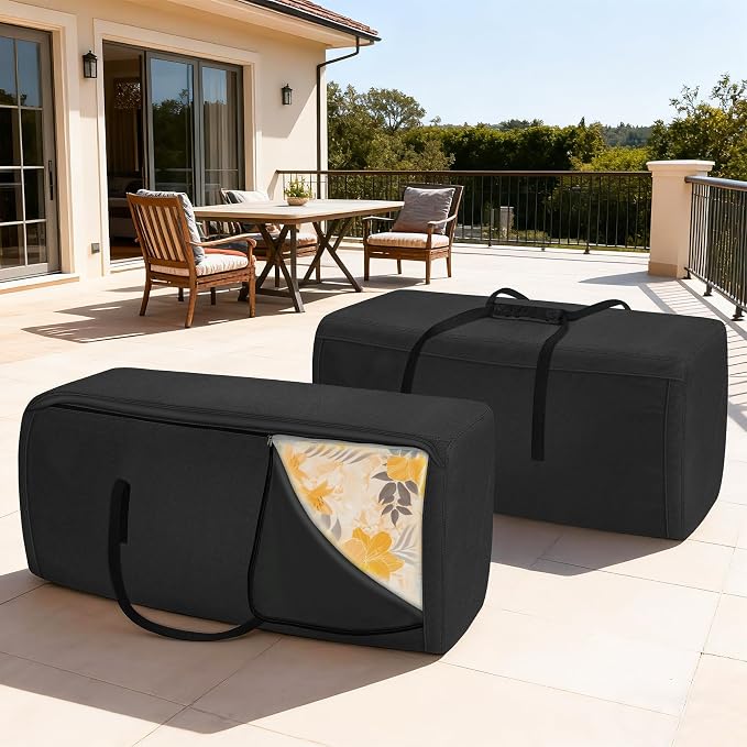 Porch Shield Outdoor Cushion Storage Bag 62 inch Waterproof Outside Storage Bags - Image 6