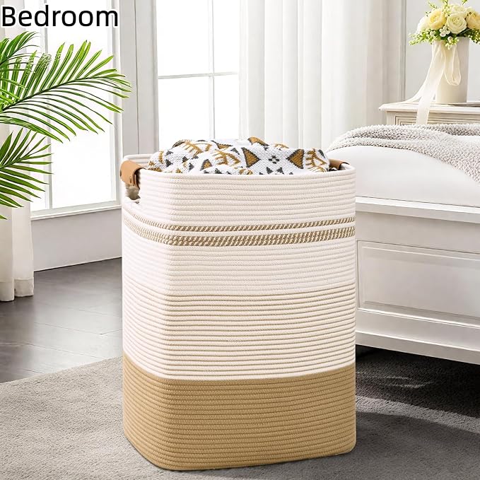 Laundry Hamper, 85L Tall Laundry Basket - Image 2