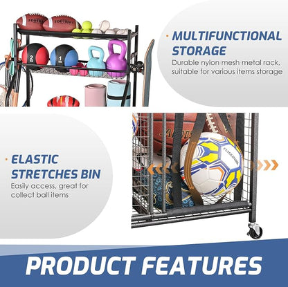 PLKOW Sports Equipment Organizer - Image 4