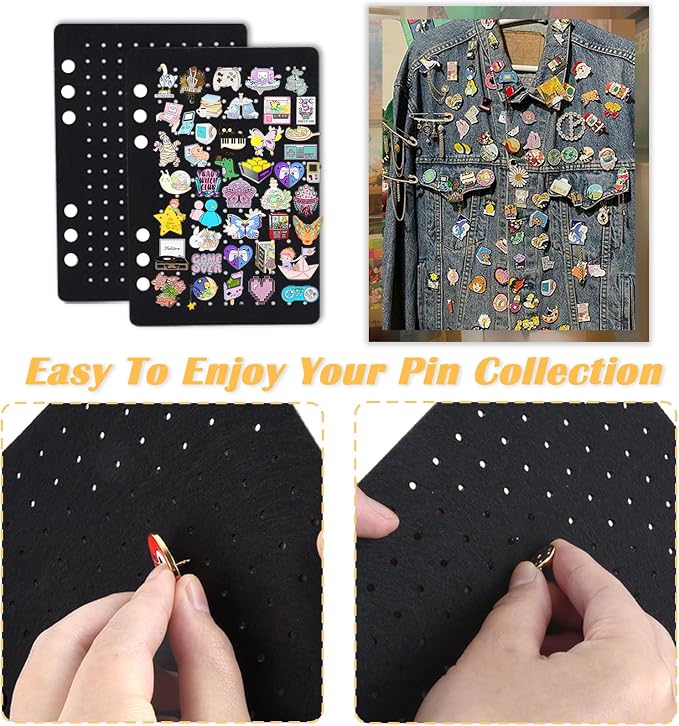 A5 Enamel Pin Display Pages, Creative Pin Collection - Image 4