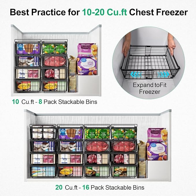 iSPECLE Chest Freezer Organizer - Image 2