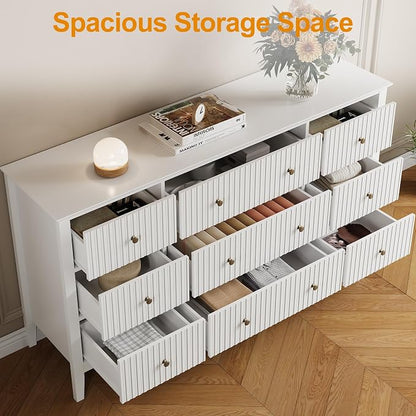 RoyalCraft White Dresser for Bedroom - Image 4