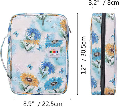 JAKAGO 220 Slots Colored Pencil Case Large Capacity Pen Holder - Image 2
