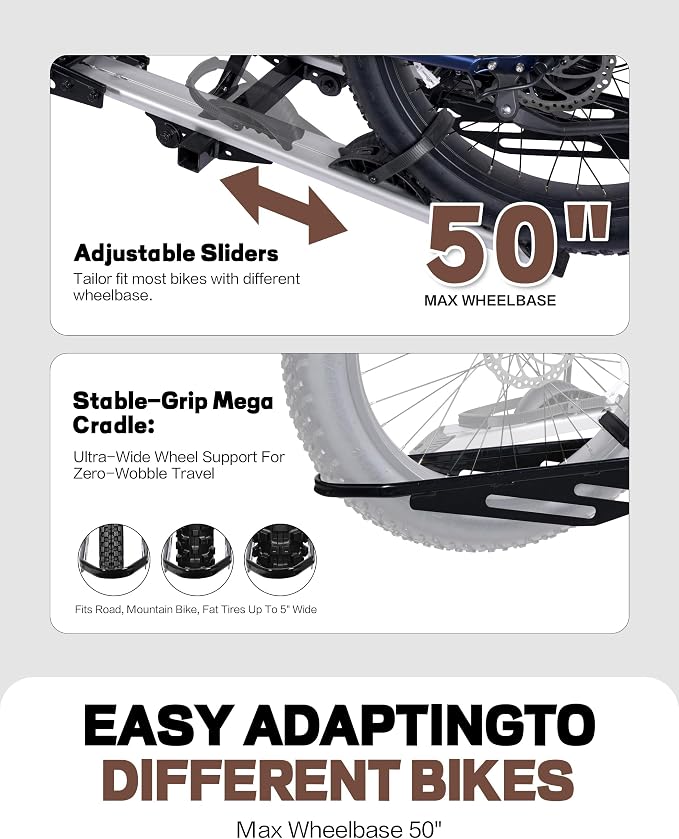 Young Hitch Mount Bike Rack - Image 6