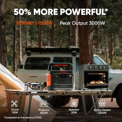Jackery Explorer 1000 v2 Portable Power Station, 1500W AC/100W USB-C Output - Image 2