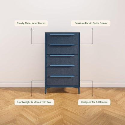 tinge Naima Premium Fabric Dresser - Image 6