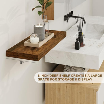 Floating Shelves 36 Inch Long, Deep Floating Shelf - Image 4