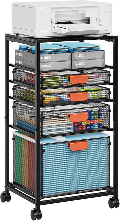 Marbrasse Rolling File Cart by Marbrasse