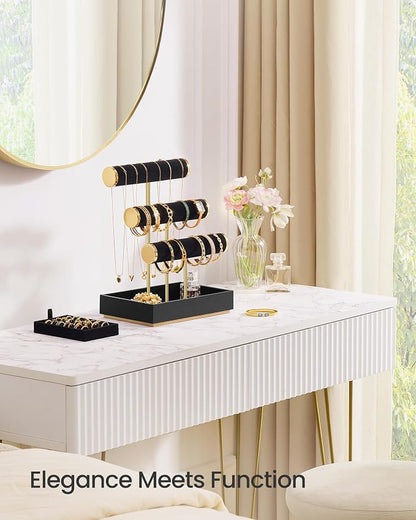 SONGMICS Bracelet Holder Stand, Jewelry Display Stand, Jewelry Organizer - Image 2