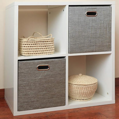 Foldable Storage Bins, 13×13 Storage Cubes Basket Containers - Image 4