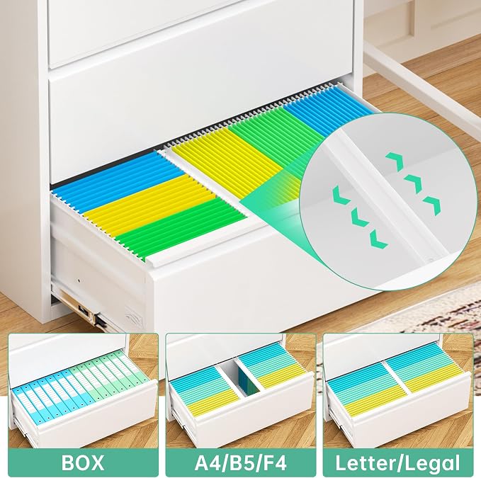 Bonusall 3 Drawer Lateral File Cabinet - Image 4