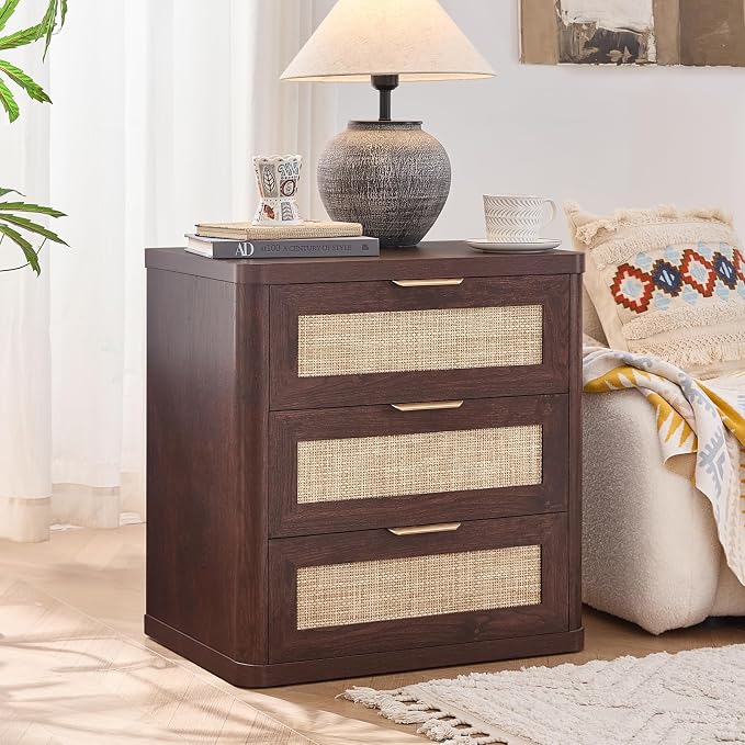 LEYAOYAO Rattan Night Stand - Image 7