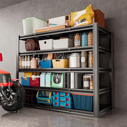5-Tier 60" W x 24" D x 72" H Garage Shelving Units 3000LBS Shelves Garage Heavy - Image 2