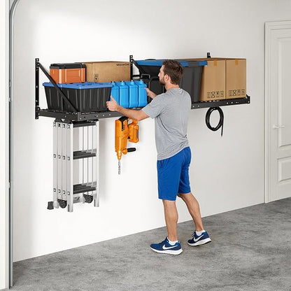 FLEXIMOUNTS 2-Pack 2x4ft Garage Wall Shelving - Image 7