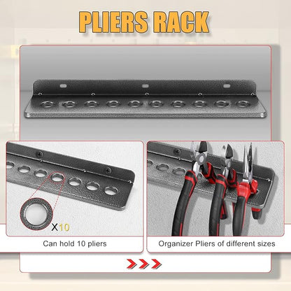 Screwdriver Organizer，Metal Screwdriver Organizers, Hammer Rack，Pliers Organizer - Image 4