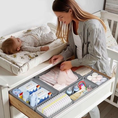 DIMJ Drawer Organizer Clothes Storage - Image 3